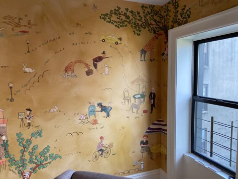 Park Wallpaper, Murals For Kids, Prospect Park, The Wallpaper, 인테리어 디자인, Future House, Room Inspo, Mural Wallpaper, Kids Bedroom