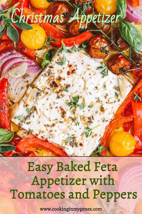 Baked Feta And Tomatoes, Feta Tomato Appetizer, Tomato Feta Bake, Baked Feta Appetizer, Baked Feta With Tomatoes, Feta Appetizer, Baked Feta Recipe, Tomato Appetizers, Homemade Pita Chips