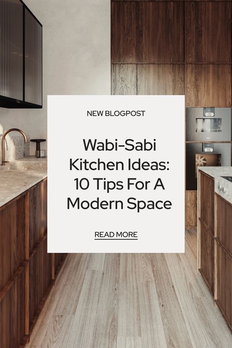 Photos of differen kitchen designs inspired by Wabi-Sabi style and Japanese influence Wabi Sabi Backsplash, Wabi Sabi Laundry Room, Wabi Sabi Flooring, Wasabi Interior Design, Wabi Sabi Kitchen Design, Wabi Sabi Kitchen Inspiration, Wabi Sabi Interior Kitchen, Earthy Kitchen Design, Japanese Wabi Sabi Interior