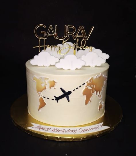 Birthday cake for the ones who’s pursuing aviation or is a pilot Aviation Birthday Cake, Pilot Cake Design, Cake For Pilot, Pilot Graduation Party Ideas, Pilot Cake Ideas, Pilot Theme Cake, Aviation Cake Ideas, Pilot Birthday Cake, Degree Cake