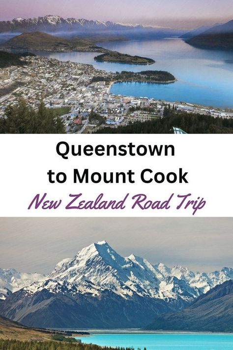 Finding the best route and stops on a Queenstown to Mount Cook road trip can be tricky. Our guide makes it easy by detailing everything you need to know.   Save this pin for when you’re ready to hit the road through New Zealand South Island.  For more New Zealand travel guides visit followingfiona.com Mount Cook New Zealand, Road Trip New Zealand, Wanaka Tree, New Zealand Road Trip, New Zealand Itinerary, New Zealand Adventure, New Zealand Travel Guide, Mount Cook, Lake Wanaka