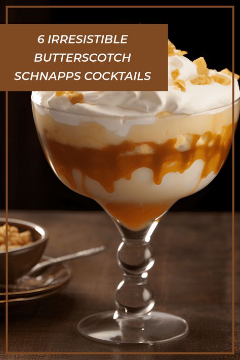 Indulge in these delicious butterscotch schnapps cocktails such as the Buttery Finger, Blonde Russian, and more. Find your new favorite drink recipes right here! Buttery Finger Drink, Drinks Made With Butterscotch Schnapps, Butterscotch Snapps Cocktails, Butterscotch Drinks Alcohol, Butterscotch Cocktail Recipes, Butterscotch Alcohol Drinks, Buttershots Drinks Cocktails, Butterscotch Schnapps Drinks Recipes, Butterscotch Pudding Shots