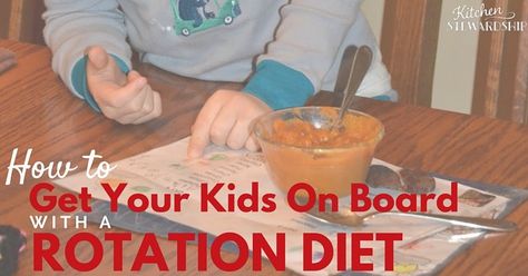 It can be tough to get kids to understand why a rotation diet is a good idea when they have food allergies. We give you ideas to get them on board. Rotation Diet, Healthy Children, Kids Board, Food Allergies, Healthy Kids, On Board, Natural Health, Affiliate Links, Allergies