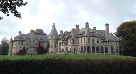 Seaview Terrace - HouseHistree Emerson College, John Charles, Mansion Interior, Summer Cottage, French Chateau, 16th Century, Garden View, Newport, Mansion