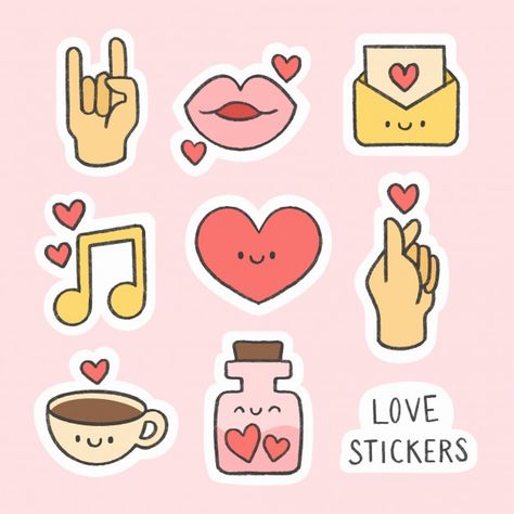 Preppy Stickers, Homemade Stickers, Creative Tutorials, Dragon Ball Painting, Bookmarks Kids, Pola Sulam, Sticker Ideas, Cute Kawaii Drawings, Cute Doodle Art