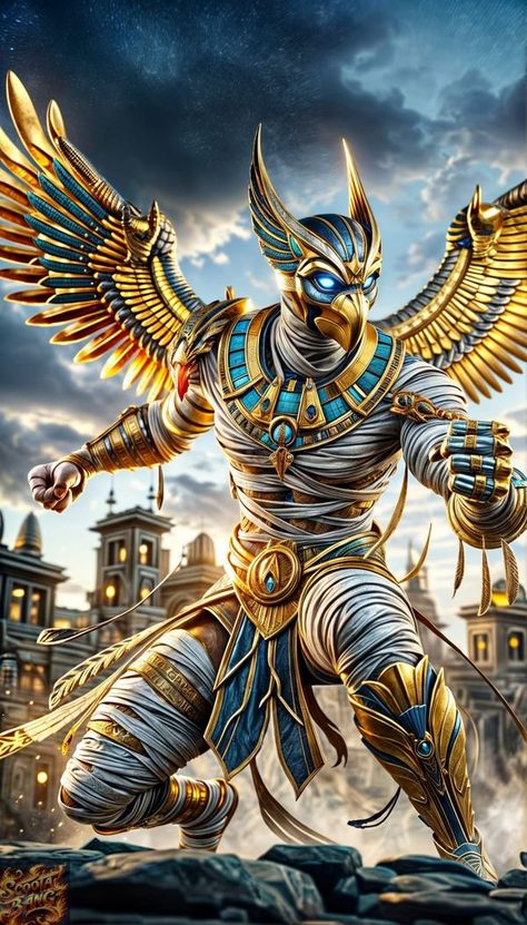 Mummies Alive, Egyptian Warrior, Arte Viking, Egypt Concept Art, Wild Animal Wallpaper, Gods Of Egypt, Ancient Egyptian Gods, Ancient Egypt Art, Werewolf Art