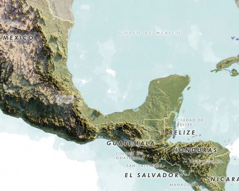 Mapa del caribe. Lo tenía empezado hace meses pero no pude seguirlo por otros trabajos. Solo tiene países y capitales, quería que se vea mas el relieve y los colores. #caribe #caribbean #mexico #bahamas #miami #jamaica #Mapa #Maps #Map #Cartography #Verygoodmaps #Gis #Qgis #Blender Bahamas, Honduras, Guatemala, Jamaica, Miami, Map, Quick Saves