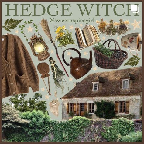 Cottagecore Witch Aesthetic, Hedge Witchery, Witch Cottagecore, Cottagecore Witch, Witch Board, Nature Witch, Astrology Virgo, Hedge Witch, Cottagecore Fairy