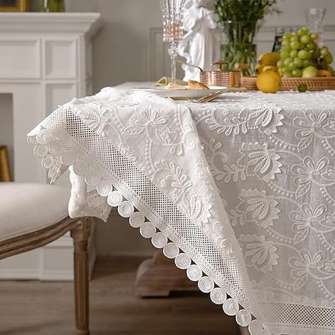 Listing Date:10/19/2022 Boho Table Cloth, Farmhouse Table Cloth, White Farmhouse Table, Checkered Decor, Artsy Room Decor, Cottagecore Room Decor, Room Decor Grunge, Room Decor Dark, Alternative Decor