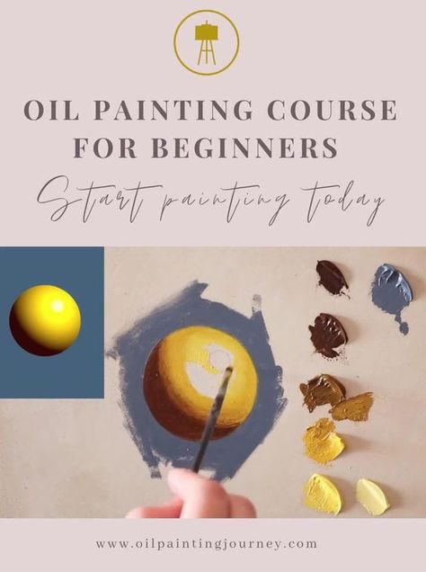 Oil Painting Basics, Learn Oil Painting, Oil Painting Tutorials, Painting Tutorials For Beginners, Creative Oil Painting, Loose Painting, Oil Painting Videos, Simple Oil Painting, Oil Painting Tips