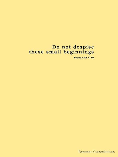 Zechariah 4 10 Wallpaper, Yellow Bible Verse Aesthetic, Yellow Bible Verse Wallpaper, Yellow Bible Verse, Bible Quotes About Faith, Yellow Wallpapers, Isaiah Bible, Minimalist Wallpaper Phone, Yellow Quotes