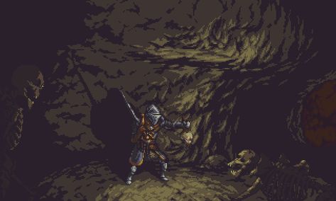 Souls Art, Dark Souls 2, Soul Game, Beast Creature, Demon Souls, Pixel Animation, Arte 8 Bits, Dark Souls 3, 8bit Art