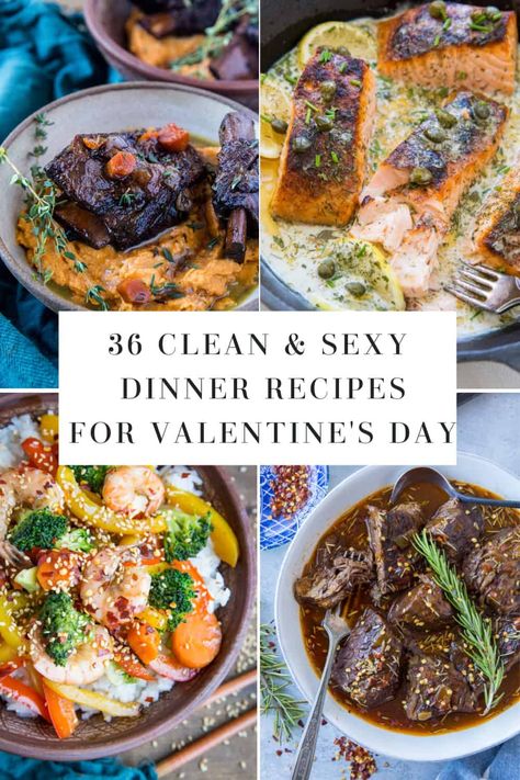 36 Clean and Sexy Dinner Recipes - The Roasted Root Date Night Dinner Recipes Healthy, Dinner Recipe For Date Night, Fancy Healthy Dinner Recipes, Dinner Date Night Recipes, Aphrodisiac Dinner Recipes, Healthy Dinner Date Night, Easy Dinner Recipes Date Night, Simple Date Night Dinner Recipes, Gluten Free Date Night Dinner