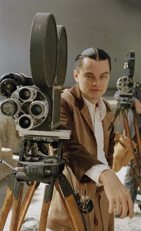 The Aviator Martin Scorsese Movies, Leonard Dicaprio, Film Cult, The Wolf Of Wall Street, Howard Hughes, Ingmar Bergman, The Aviator, Leo Dicaprio, Movie Camera