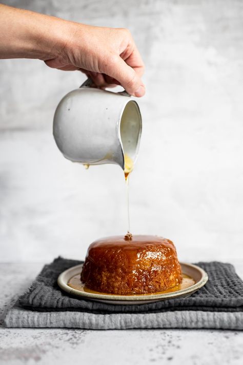 Treacle Sponge Pudding | How to Make Treacle Sponge Pudding | Baking Mad Treacle Sponge Pudding, Syrup Sponge Pudding, Sponge Pudding Recipe, Syrup Sponge, Treacle Sponge, Pudding Recipes Homemade, Sponge Pudding, British Pudding, Picnic Date Food