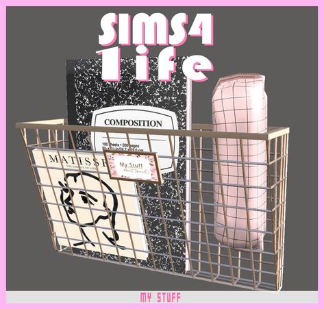 My Stuff (organizer) | Sims41ife on Patreon Sims 4 Cc Patreon, Cc Patreon, Sims Packs, The Sims 4 Pc, Sims 4 Bedroom, Sims 4 Clutter, Tumblr Sims 4, Sims 4 Expansions, Free Sims