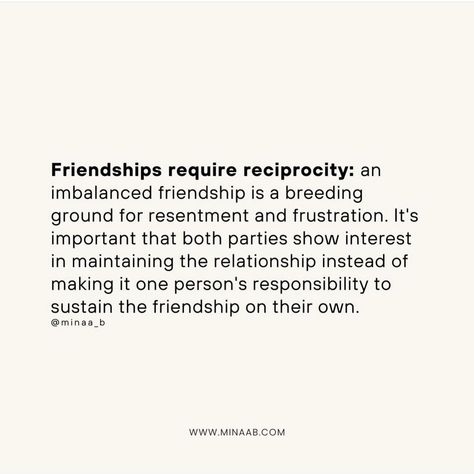 All relationships require effort, including friendships. Though friendships can adjust and change overtime, that doesn’t mean it will sustain itself without effort or intentionality. What does putting in effort in a friendship look like for you? #mindflwithminaa - Click the link in my bio to order a copy of my book, Owning Our Struggles, where I share more insights I to developing healthy friendships and building community. Healthy Friendships, Building Community, Mean It, Sustainability, No Response, Instagram