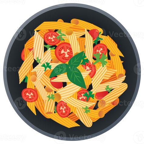 Pngs Aesthetic, Pasta Penne, Penne Pasta, Italian Food, Food Illustrations, Free Png, Italian Recipes, Aesthetic Pictures, Royalty