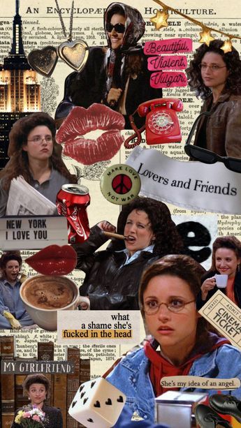 90s Sitcom Aesthetic, Elaine Benes Aesthetic, Seinfeld Wallpaper, Sitcom Aesthetic, Seinfeld Aesthetic, Seinfeld Elaine, 90s Series, Seinfeld Quotes, Elaine Benes