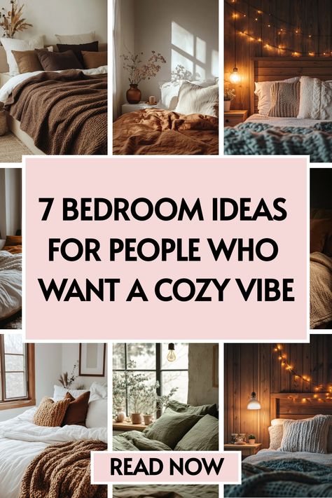 Feeling the chill? Warm up with our top 7 cozy bedroom design tips! 🌜 Find out how to blend cozy bedroom colors and cozy room decor to create a haven of comfort. Click to learn more and get inspired! Cozy California Bedroom, Light Cosy Bedroom, City Bedroom Decor, Bedroom Inspirations Cosy, Bedroom Inspirations Big Room, Cottagecore Guest Bedroom, Cozy Bedrooms For Women, Cosy Bedroom Ideas Aesthetic, Cozy Bedroom Color Palette Ideas