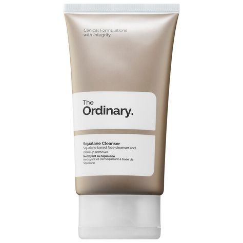 Squalane Cleanser - The Ordinary | Sephora Ordinary Squalane, Squalane Cleanser, The Ordinary Squalane, The Ordinary Skincare Routine, Cleanser For Sensitive Skin, Cleanser For Oily Skin, The Ordinary Skincare, Pore Cleanser, Affordable Skin Care