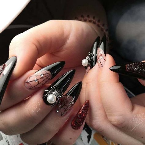 Get ready for spooky season with these 30 unique Halloween nail designs! From classic pumpkin patterns to intricate spider webs, explore a variety of nail art ideas that will make your Halloween celebrations extra special.
#halloweennails #spookynails #halloweennailart #halloweenbeauty #halloweenmakeup #halloweenstyle #halloweeninspo #halloweentrends #halloween2021 #halloweenideas #halloweenlook #halloweenmanicure #halloweennaildesigns #halloweenfashion #halloweenbeautytips Easy Halloween Nails, Halloween Nails Designs, New Nail Trends, Festive Manicure, Halloween Manicure, Halloween Nails Easy, Halloween Beauty, Nails Aesthetic, Painted Nail Art