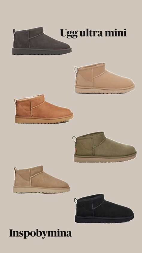 Ugg ultra mini Ugg Ultra Mini Colors, Uggs Ultra Mini, Stockholm Style Winter, Ultra Mini Uggs, Ultra Mini Ugg, Mini Uggs, Shoes Wishlist, Ugg Ultra Mini, Ugg Mini