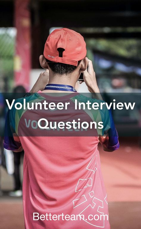 Top 5 Volunteer interview questions with detailed tips for both hiring managers and candidates. Volunteer Interview Questions, Hospice Volunteer, Pageant Questions, Volunteer Coordinator, Conflict Resolution Skills, Volunteer Management, Job Description Template, Youth Center, Interview Questions And Answers