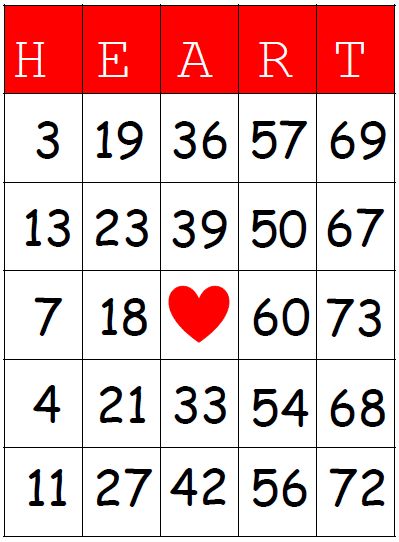 HEART Bingo Game for Valentine's Day - Ideas De Carta, Library Valentines, Valentines Bingo, Cards For Valentines Day, Cards For Valentines, Heart Bingo, Easter Templates Printables, Printable Bingo Cards, Free Printable Bingo Cards