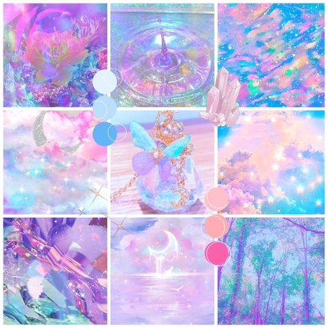 auroracore pastel aesthetic moodboard Pastel Aesthetic Moodboard, Pastel Fantasy Aesthetic, Pastel Mood Board Aesthetic, Rainbow Moodboard Aesthetic, Pink Aesthetic Moodboard, Ethereal Aesthetic Color Palette, Pastel Moodboard, Pink Mood Board, Pastel Mood Board