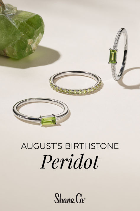 Shine bright with the gemstone you were born to wear. People who celebrate August birthdays are lucky enough to call peridot their birthstone. Its pretty green color pairs well with every shade of gold. Shop our wide selection of peridot fine jewelry, including bracelets, necklaces, earrings and rings. Treat yourself to a piece of peridot fine jewelry, or gift a piece of birthstone jewelry to someone celebrating an August birthday. How To Braid Rope, August Birthdays, Braid Rope, Self Love Tattoo, August Birthstone Ring, Color Pairs, Green Nail Designs, August Birthday, Gold Shop