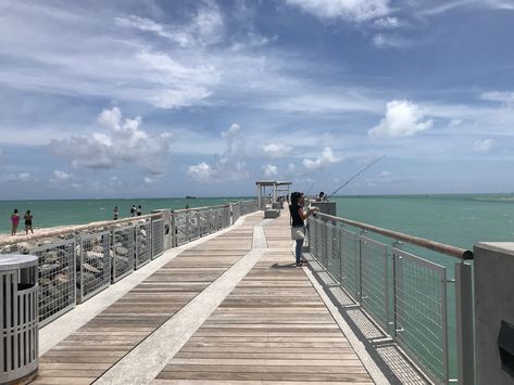 South Pointe Park Pier, Miami, FL, USA South Point, South Beach, Miami, Florida, Water