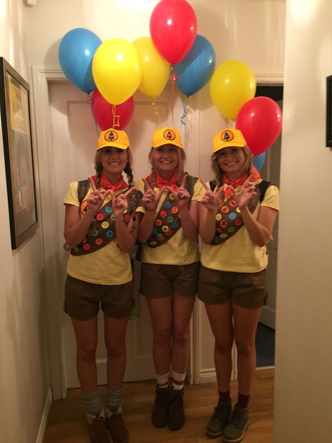 Wilderness Explorers from UP! "Adventure is out there"-Russell Russell From Up Costume, Wilderness Explorer Costume, Russell Up Costume, Russell From Up, Russel Up, Explorer Costume, Wilderness Explorer, Adventure Is Out There, Up Costume