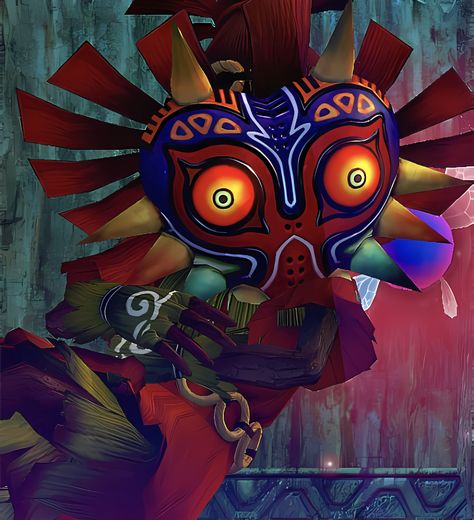 Majoras Mask Skull Kid, Zelda Drawing, Kid Outfit, Link Cosplay, Hyrule Warriors, Majoras Mask, Wind Waker, Kids Laughing, Zelda Art