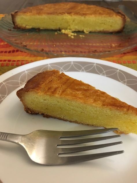 Gateau Breton - a fabulous French Butter Cake  from Greg Patent French Butter Cake, Buttermilk Biscuits Recipe, French Butter, Butter Cake Recipe, King Food, Fruit Filling, Pastry Blender, Yummy Lunches, Butter Cake