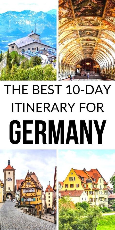 Traveling To Germany, Germany Itinerary, Germany Travel Destinations, German Travel, Germany Travel Guide, Germany Vacation, Perfect Days, Yoga Online, Cities In Germany