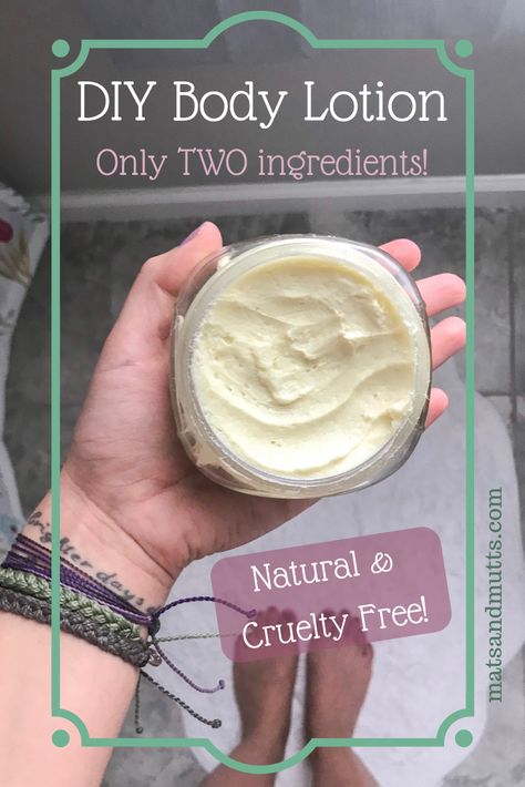 Save money and make your own nontoxic, #naturalbeauty products - two ingredients is all you need for this easy whipped body lotion! #crueltyfree #nontoxic Homemade Natural Lotion, Diy Natural Body Lotion, Homemade Natural Lotion Recipe, Non Toxic Lotion, Non Toxic Body Lotion, Make Your Own Lotion, All Natural Body Lotion, Diy Body Cream, Spa Treats