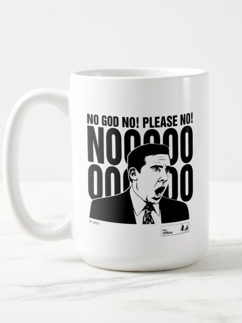 This Michael Scott coffee mug makes the perfect gift for any fan of The Office. Whether they're a die-hard fan or simply love the humor of the show, this mug is sure to be a hit. It's a thoughtful and unique gift that they can use every day, and the high-quality ceramic material ensures that it will last for years to come. Make your loved one's day by surprising them with this special mug. The Office Mugs Funny, The Office Mug, The Office Mugs, Office Tv Show, Office Tv, Bold Typography, Planner Design, Cup Design, The Office