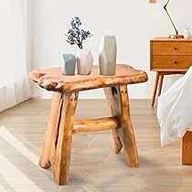 Wood Step Stool, Wood Stumps, Wood Pots, Wood Steps, Small Woodworking Projects, Plant Stand Indoor, Small Chair, Wood Project, Wood Stool