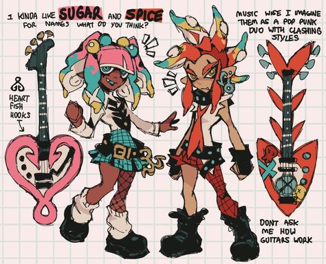 art by @onebadnoodle on tumblr Noodle Art, Splatoon Idols, Splatoon Oc, The Noodle, Splatoon 2 Art, Splatoon Art, Splatoon 3, Swag Art, Character Designer