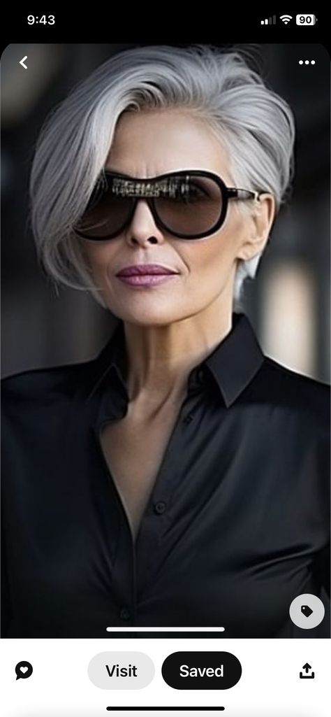 Long Wedge Hairstyles, Razor Cut Bob For Fine Hair Straight, Short Grey Hair Over 60 With Glasses, Short Hair Over 60 With Glasses, Light Blonde Short Hair, Short Grey Bob Hairstyles, Silver Hair Bob, Short Grey Hair Over 60, Hot Mom Haircut