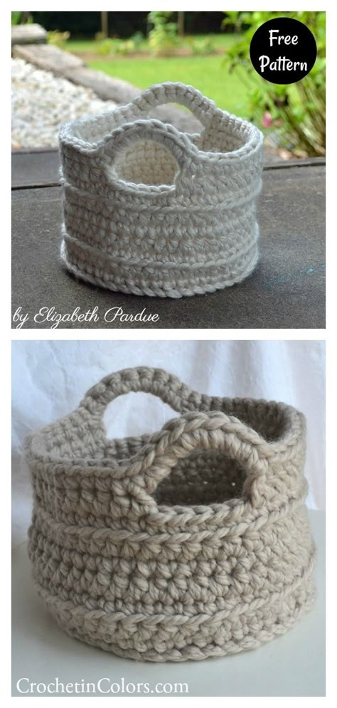 Crochet Phone Case Pattern Free, Scrap Yarn Basket, Crochet Phone Case Pattern, Vegetable Crochet, Tshirt Yarn Basket, Crochet Tshirt Yarn, T Shirt Yarn Crochet, Crochet Basket Free Pattern, Household Crochet