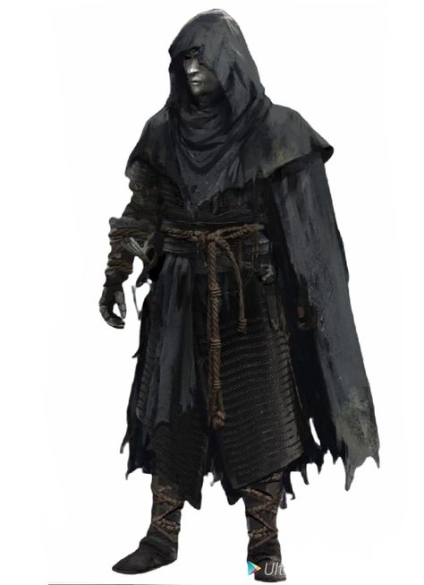 Dnd Hooded Man, Dnd Cloaked Man, Dnd Cultist Art, Cultist Fantasy Art, Fantasy Cultist, Dnd Masked Character, Hooded Figure Art, Hooded Character Design, Cultist Mask