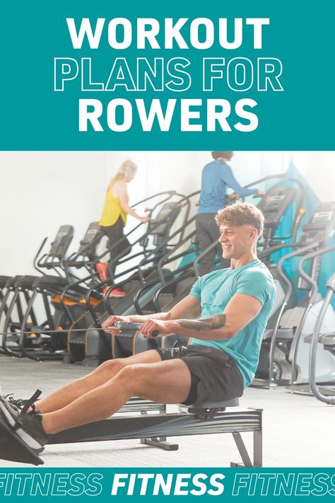 Improve your rowing performance without overtraining with these cross training exercises and workouts Rowing Exercise At Home, Rowing Machine Workout Plan, 30 Day Rowing Machine Challenge, Rowing Machine Workout Beginners, Rower Machine Workout, Rowing Workout Plan, Rowing Workout Crossfit, Gym Routine For Beginners, Rowing Workouts