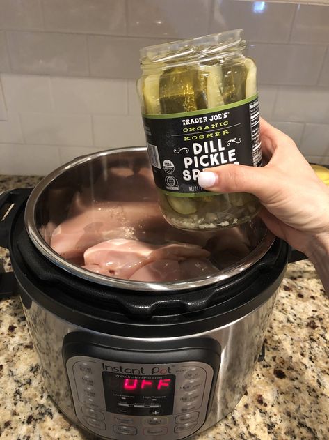 Chicken N Pickle, Best Instant Pot Recipe, Instant Pot Recipes Chicken, Pickle Juice, Easy Instant Pot Recipes, Instant Pot Dinner Recipes, Instapot Recipes, Instant Pot Pressure Cooker, Crock Pot Cooking