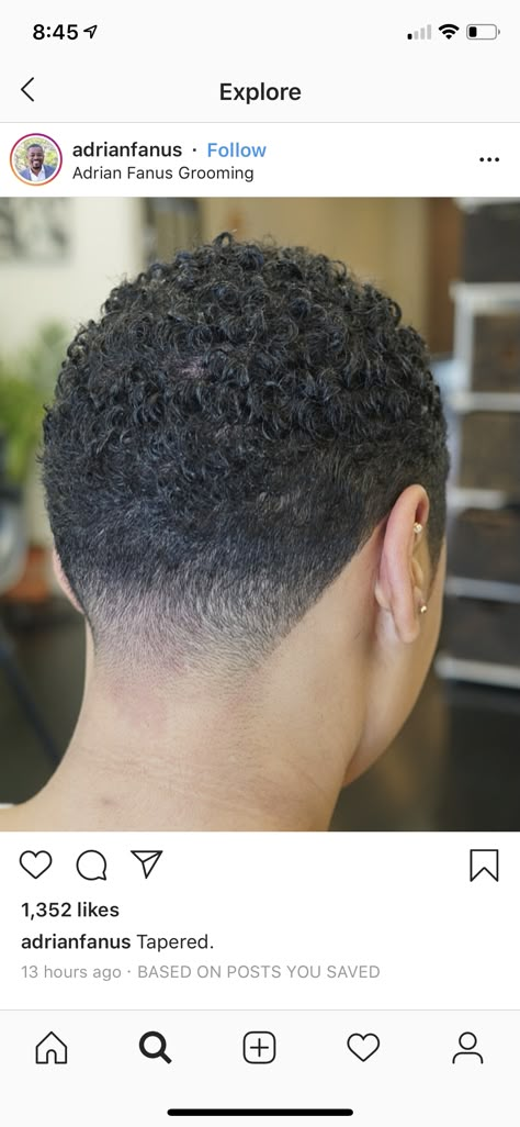 Back Fade Haircut Women, Womens Natural Fade Haircut, Taper Fade Haircut Black Women, Black Women Taper Fade Haircut, Black Women Fade Haircut Natural Hair, Pixie Fade Haircut Black Women, Neckline Haircut For Women, Tapered Hairstyles For Black Women, Twa Fades For Women