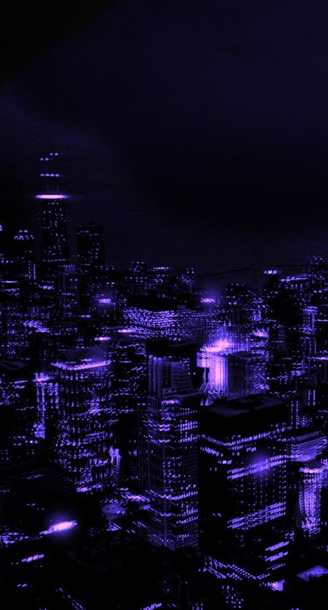 Alone At Night, Black And Purple Wallpaper, Other Dimensions, Purple City, Purple Aesthetic Background, Dark Purple Wallpaper, Vaporwave Wallpaper, Purple Vibe, Dark Purple Aesthetic