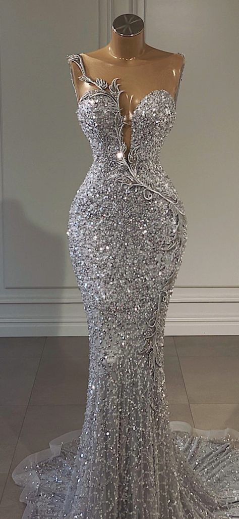 Silver And White Wedding Dress, Silver Grey Prom Dress, Silver Gala Dress, White And Silver Prom Dresses, Silver Md Dresses, Silver Masquerade Dress, Diamond Silver Prom Dresses, Silver Diamond Prom Dress, Sliver Prom Dress