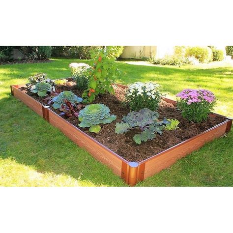 Small Backyard Garden, Ideas Para Decorar Jardines, Raised Garden Bed Kits, Vegetable Garden Raised Beds, Plastic Garden, Plants Pots, Building A Raised Garden, Vertical Herb Garden, Pallet Garden