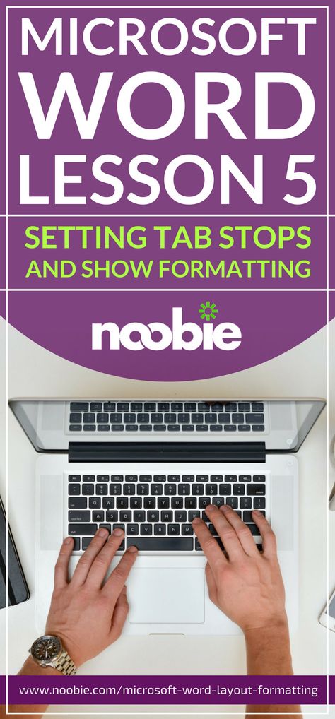 Microsoft Word Lesson 5: Setting Tab Stops and Show Formatting | Format your Microsoft Word Document with the help of Reference Lines, Tabs, and Margins. Microsoft Word Fonts, Microsoft Word Lessons, Computer Literacy, Word Skills, Programming Apps, Microsoft Office Word, Learning Microsoft, Excel Hacks, Microsoft Excel Tutorial